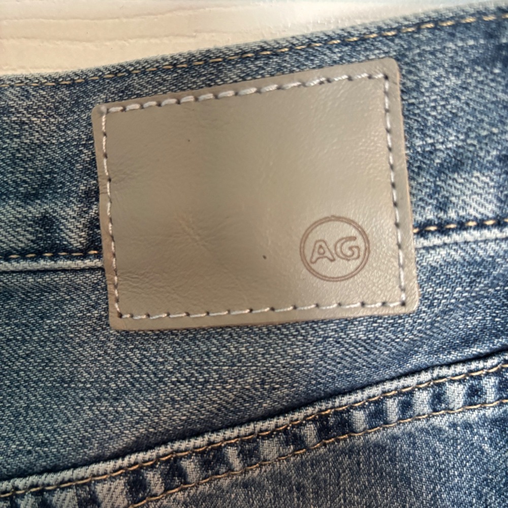 AG Adriano Goldschmied Hattie High Rise Barrel Wide Leg Blue Medium Wash Jean 29 - Picture 7 of 16